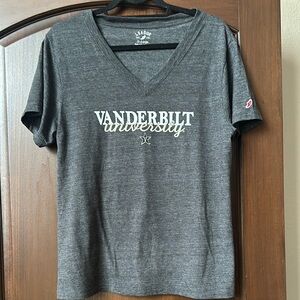 Vanderbilt university women’s v-neck league Tshirt